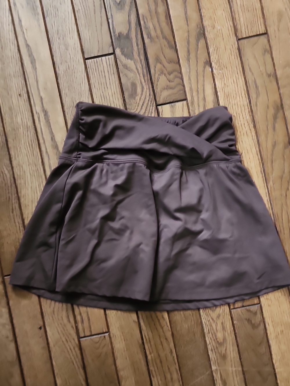 Women's Dark Brown Athletic Skort - Unbranded